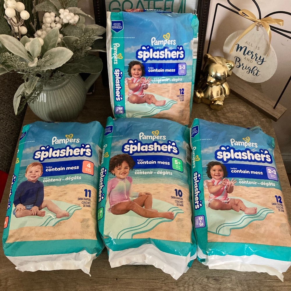 Pampers Plasher’s for Swimming - Disposable Baby Swim Diapers